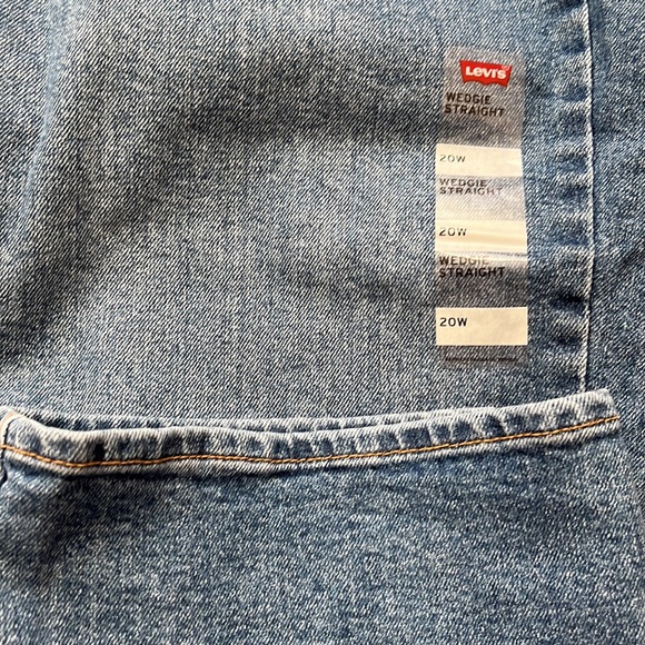 NWT LEVIS STAUSS CO WEDGIE STRAIGHT 20W - Picture 2 of 5